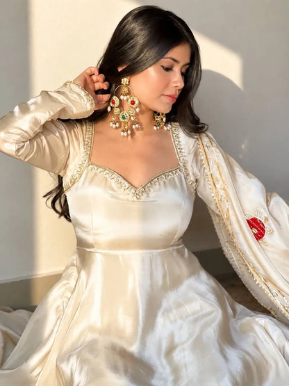 Fully Flair Gown with Dupatta