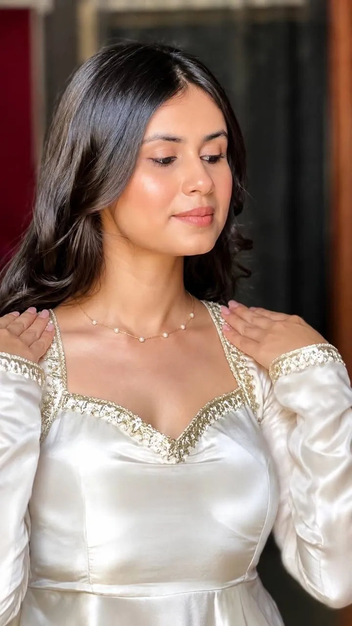 Fully Flair Gown with Dupatta
