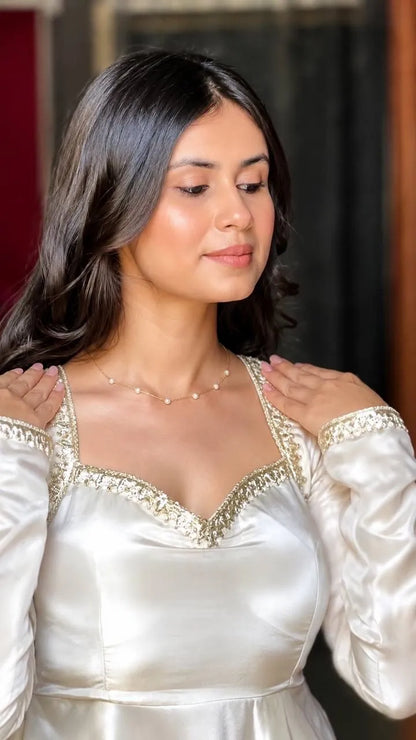 Fully Flair Gown with Dupatta