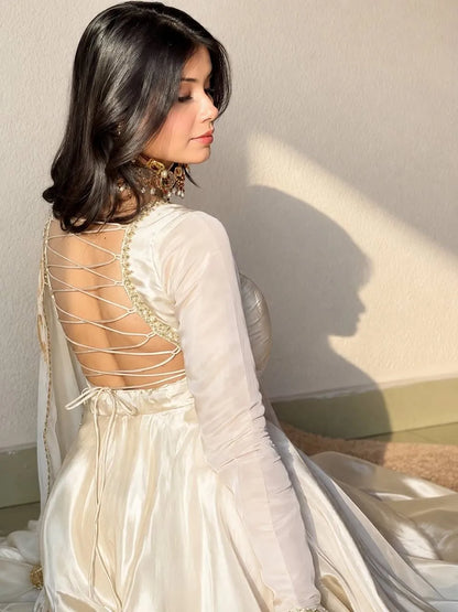 Fully Flair Gown with Dupatta