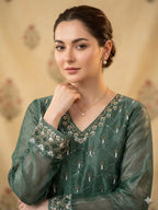 Green Traditional Suit for Women