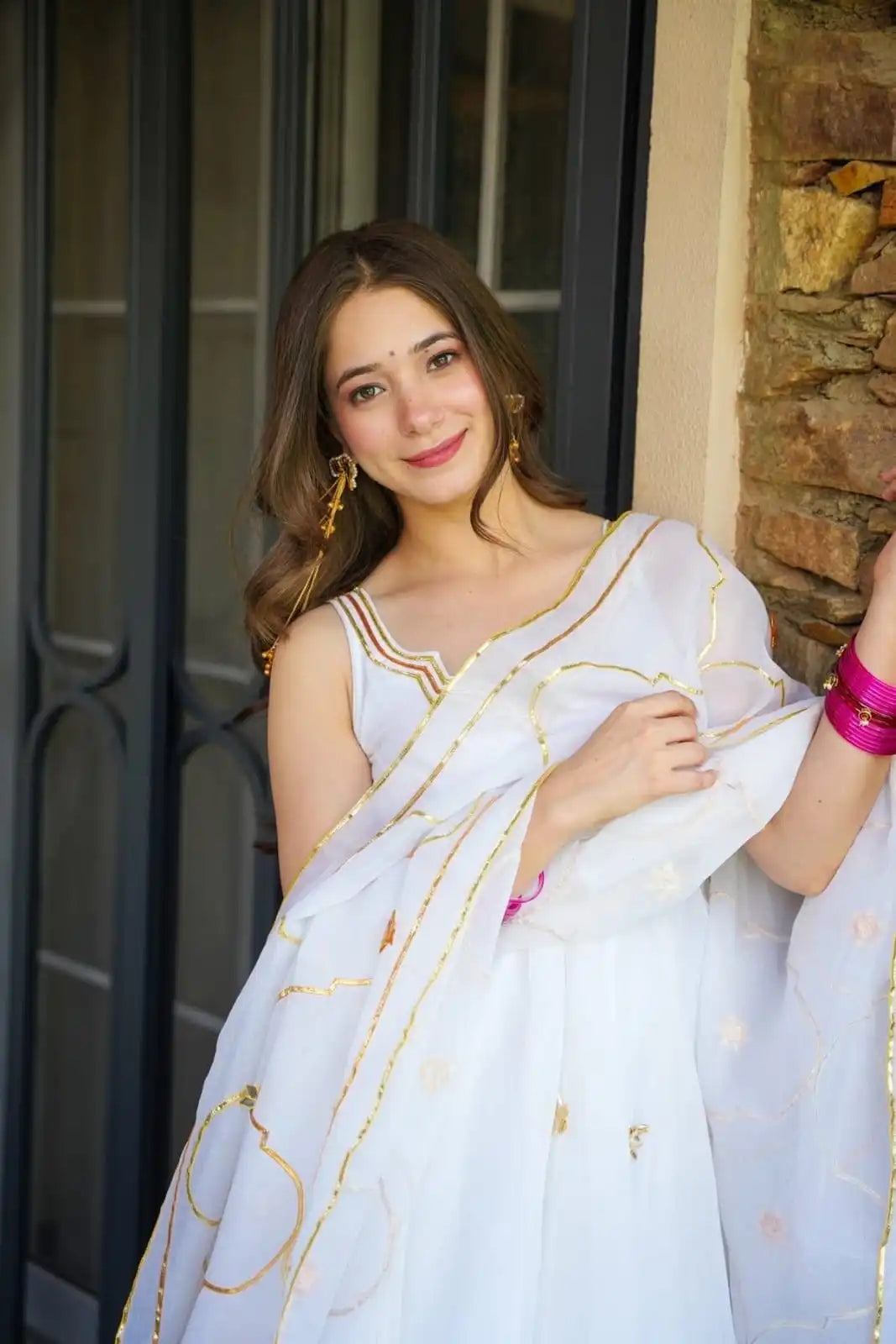 Handmade Anarkali Plazzo Set