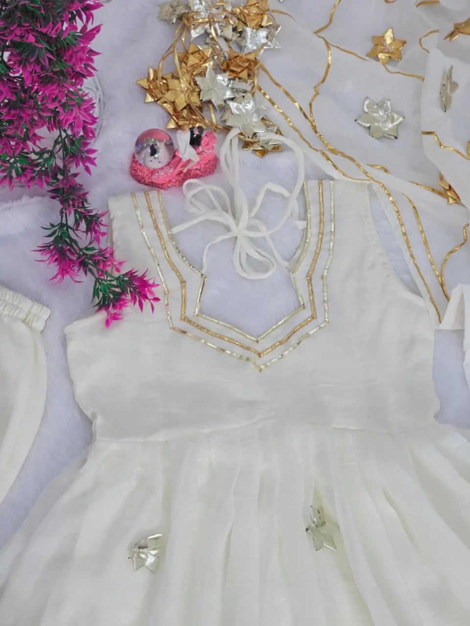 Handmade Anarkali Plazzo Set
