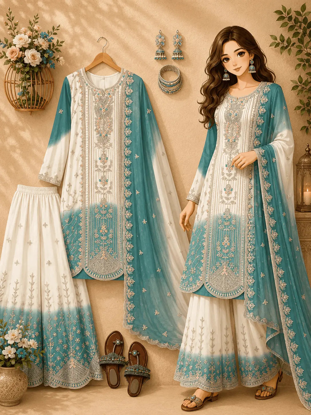 Heavy Dual Tone Peding Star Suit