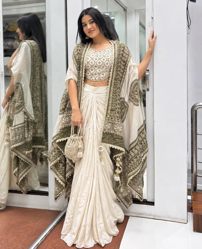 Indowestern Three Piece Set for Women