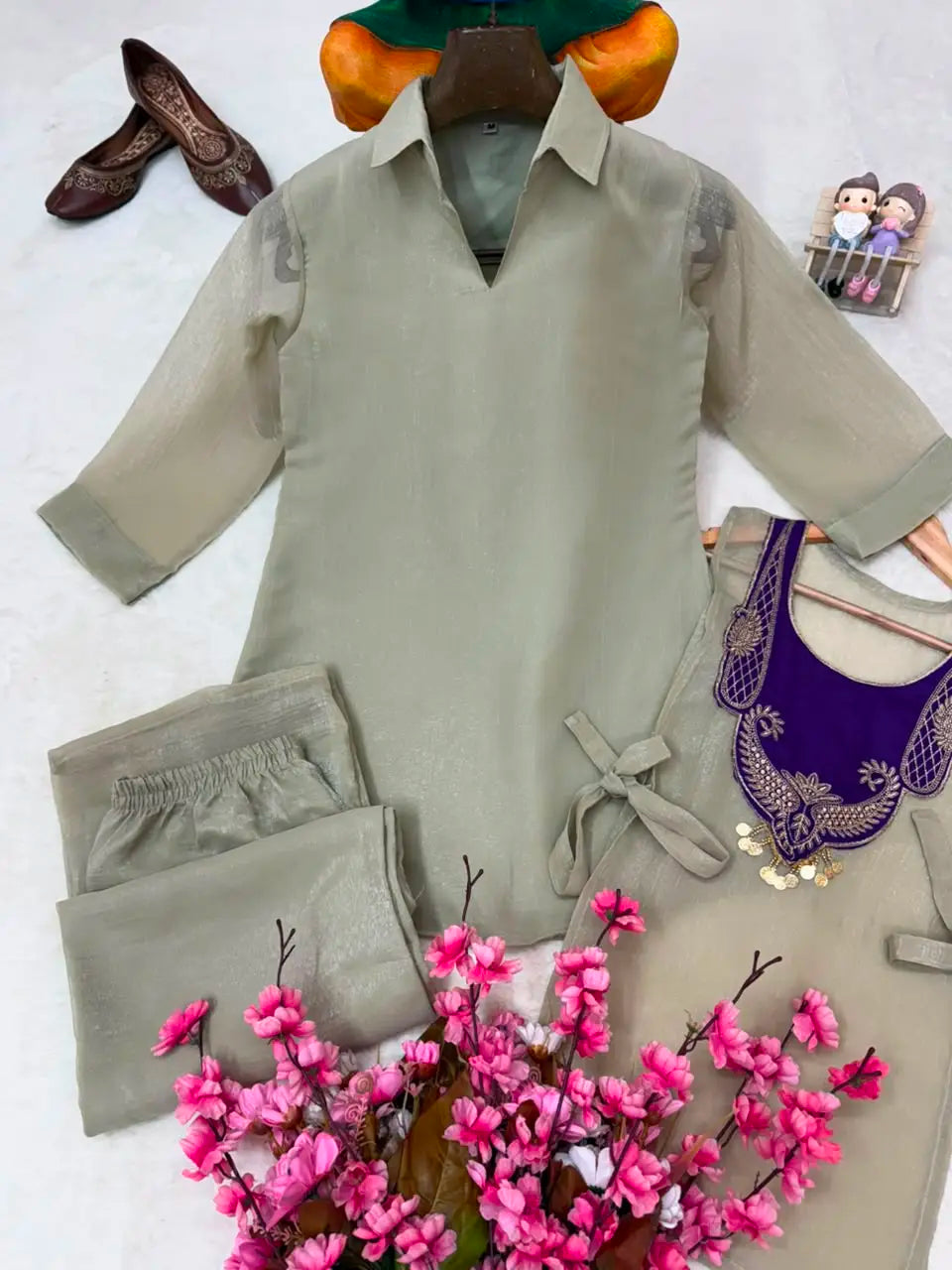 Kurti Palazzo set for Rakshabandhan