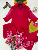 Kurti Palazzo set for Rakshabandhan