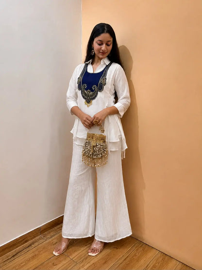 Kurti Palazzo set for Rakshabandhan