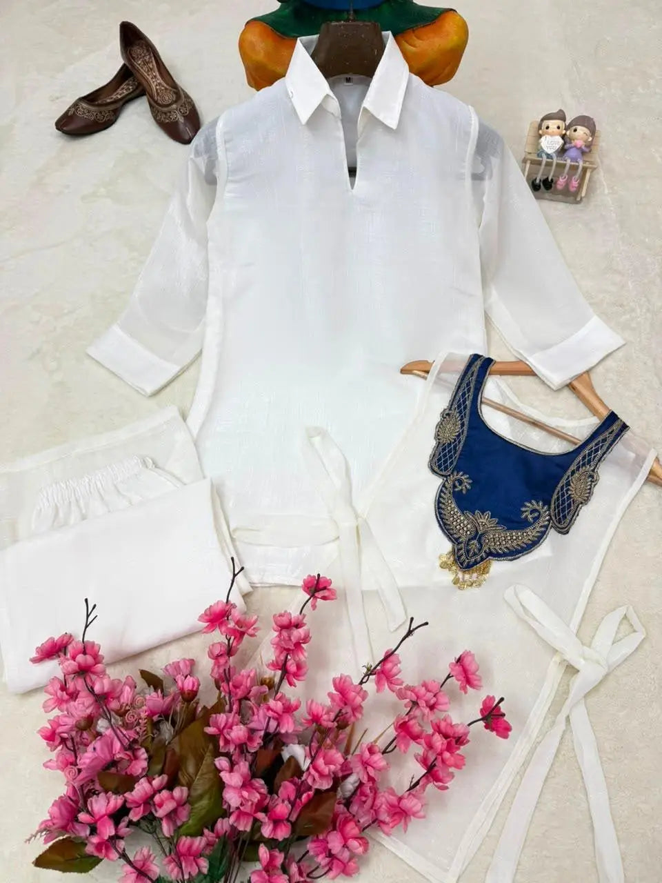Kurti Palazzo set for Rakshabandhan