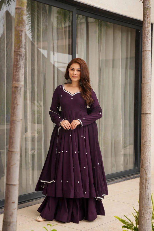 Long Anarkali Dress for Party Events & Wedding