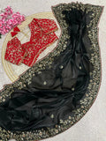 Mono Bangalori Fully Stitched Saree