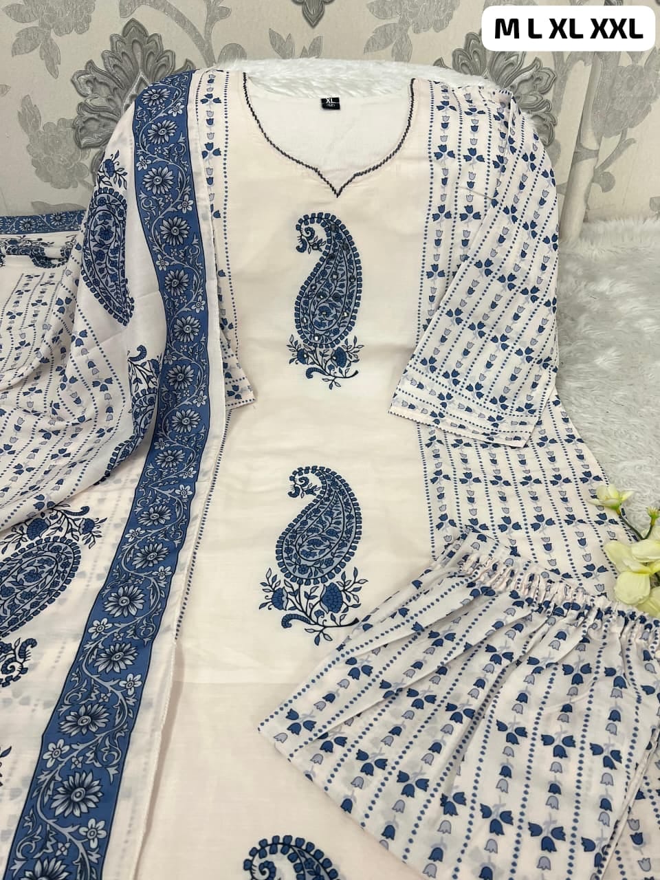 Morgan Silk Digital Print Suit