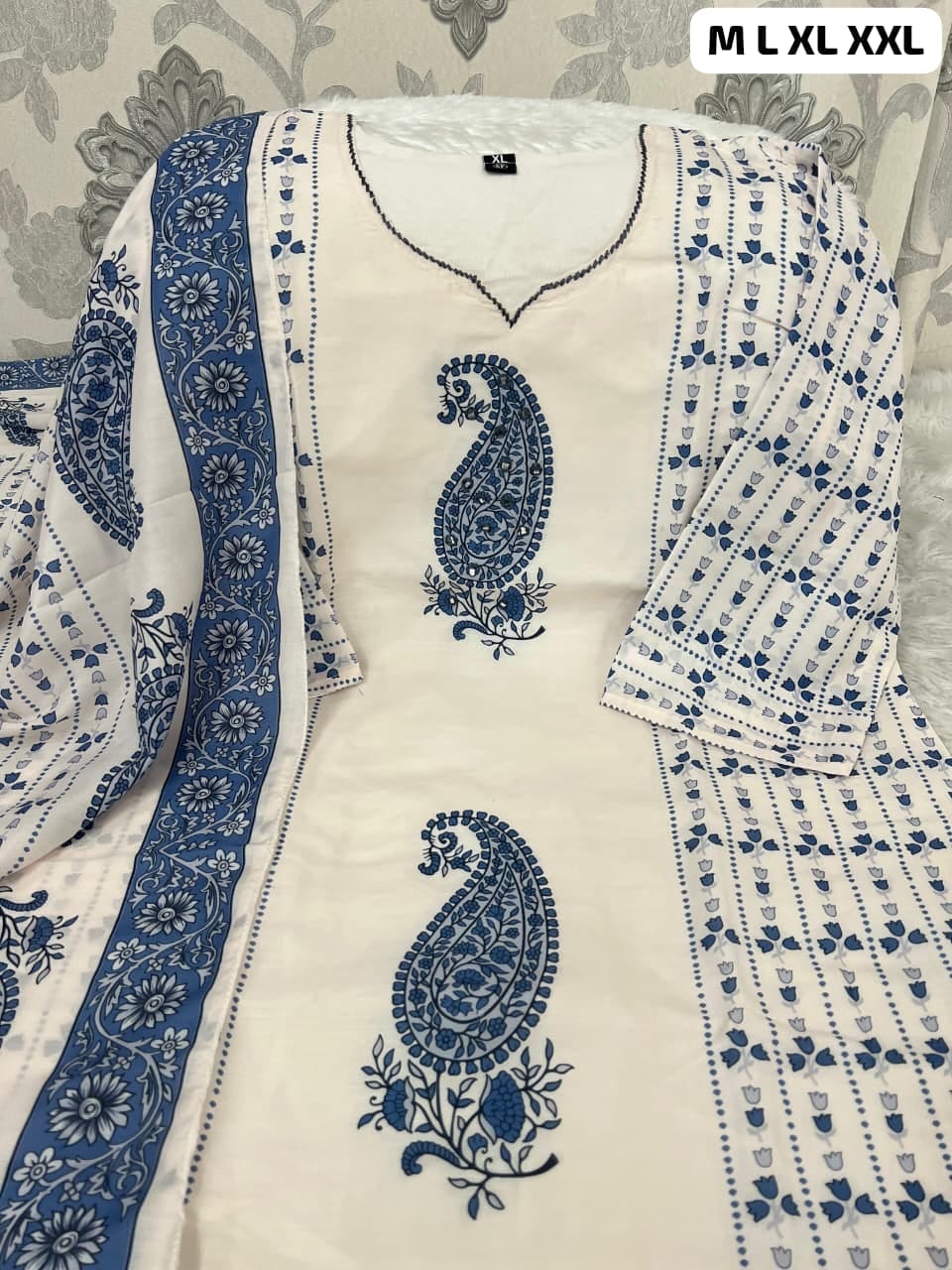 Morgan Silk Digital Print Suit