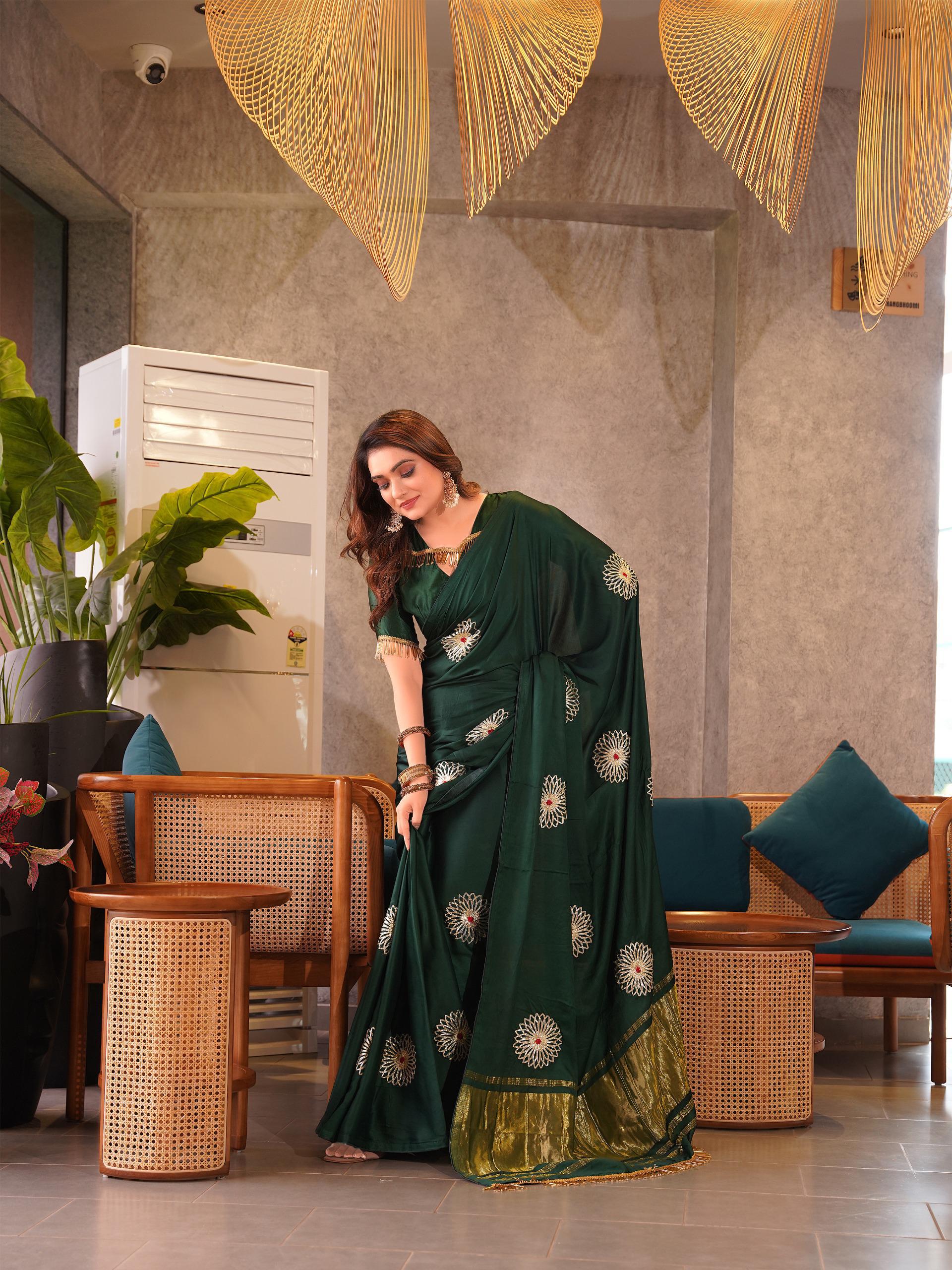 New Designer Jaipuri Silk Saree for Women