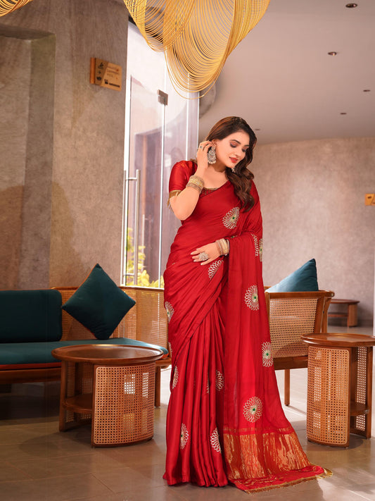 New Designer Jaipuri Silk Saree for Women