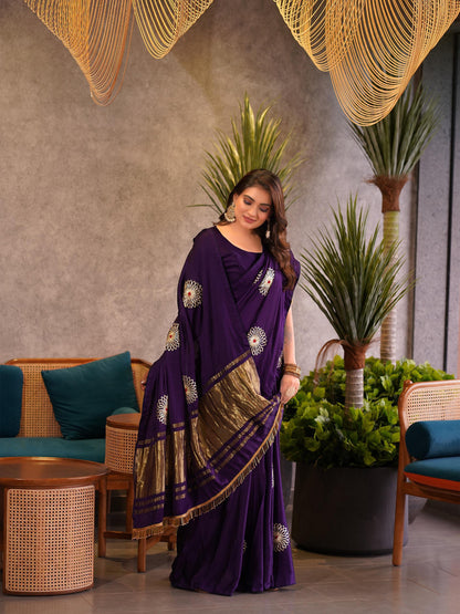 New Designer Jaipuri Silk Saree for Women