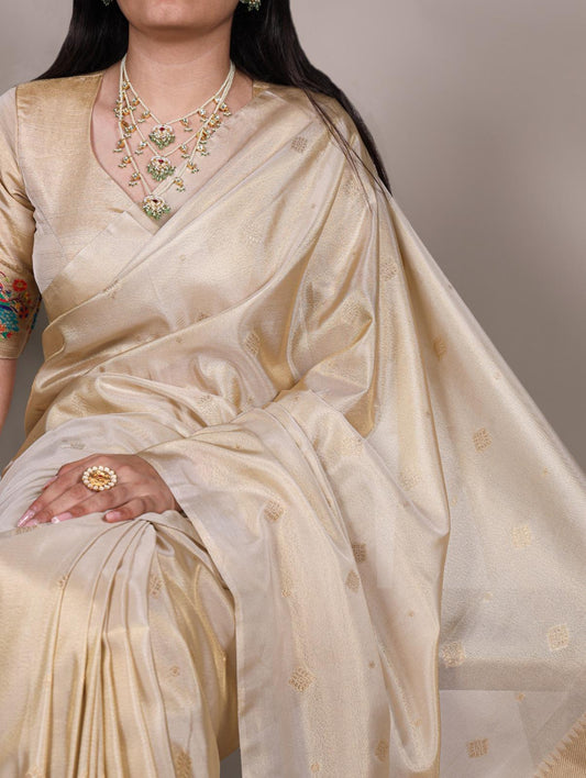 New Designer Tissue Silk Saree for Women