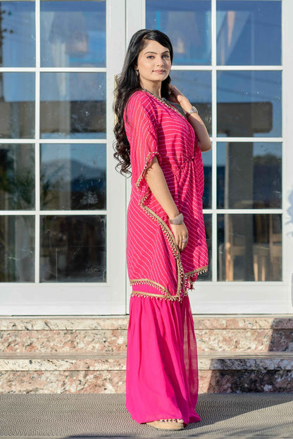 New Georgette Sharara Co-Ord Set for Women
