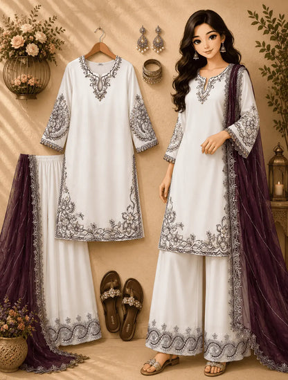Pakistani Top Salwar Set