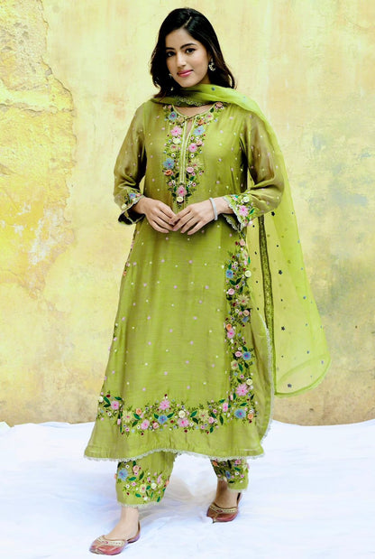 Palazzo Suit with Heavy Embroidery for Wedding & Parties