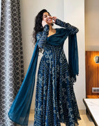 Party Wear Anarkali Dress Set