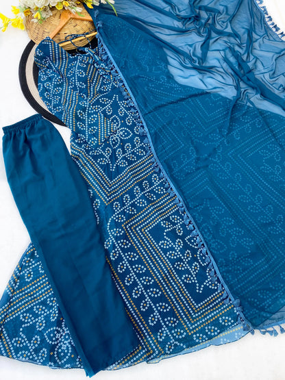 Party Wear Anarkali Dress Set