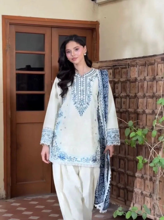 Party Wear Farsi Suit Set
