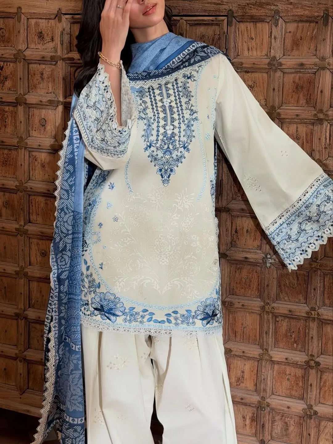 Party Wear Farsi Suit Set