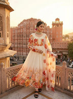 Party Wear Floral Gown