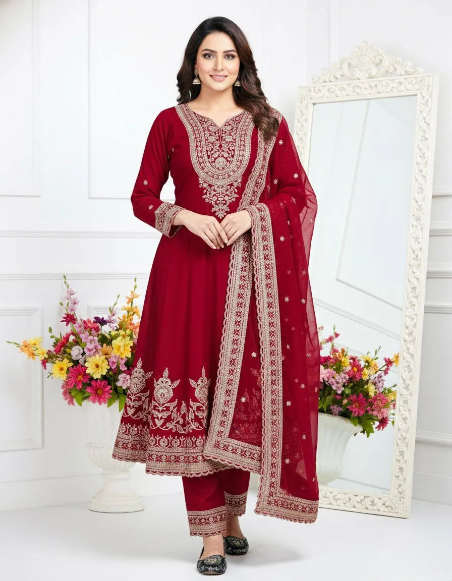 Premium Embroidered Salwar Suit