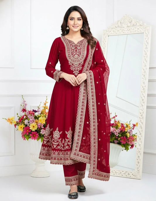 Premium Embroidered Salwar Suit