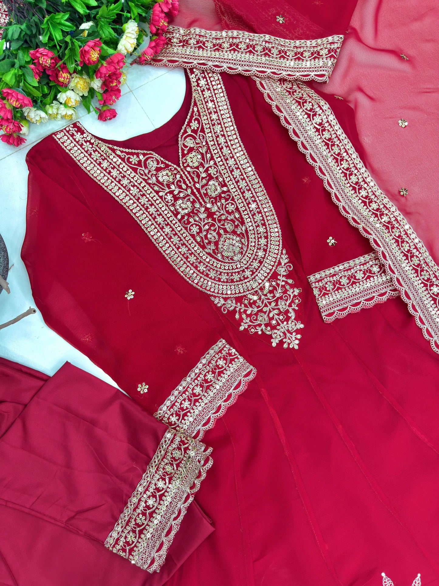 Premium Embroidered Salwar Suit