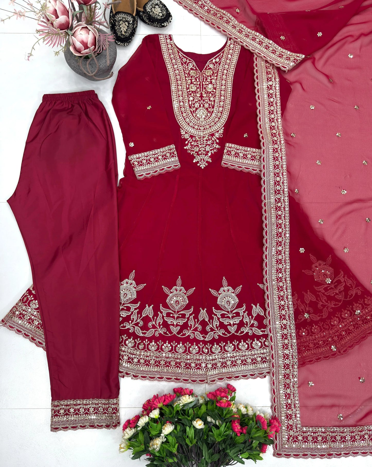 Premium Embroidered Salwar Suit