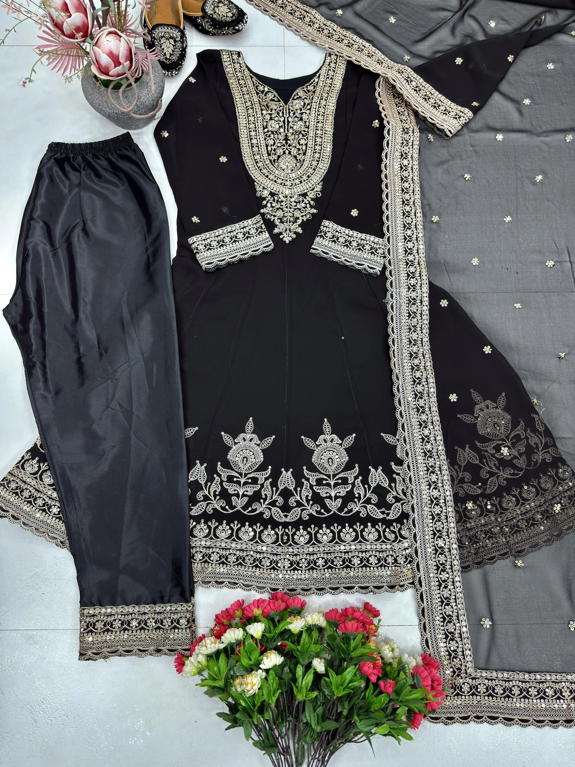 Premium Embroidered Salwar Suit