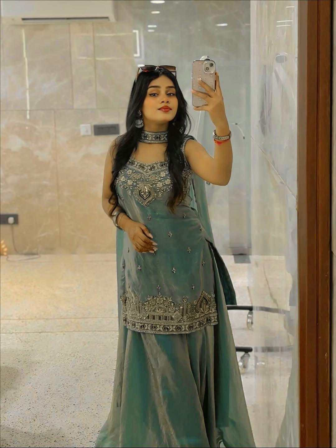 Premium Festive Sharara Suit
