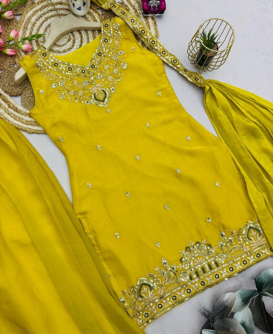 Premium Festive Sharara Suit