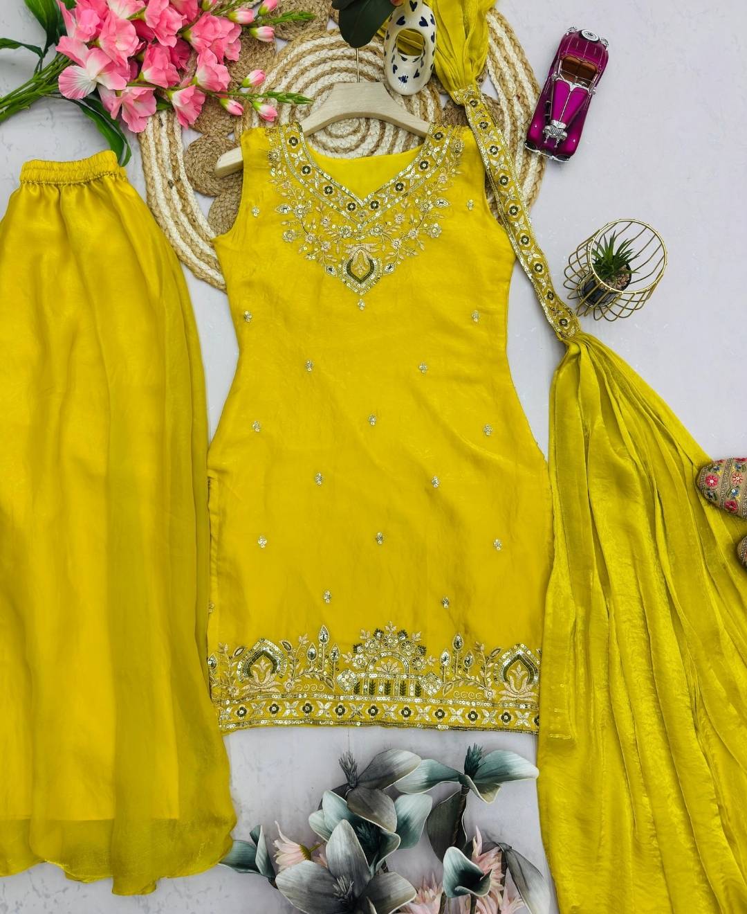 Premium Festive Sharara Suit