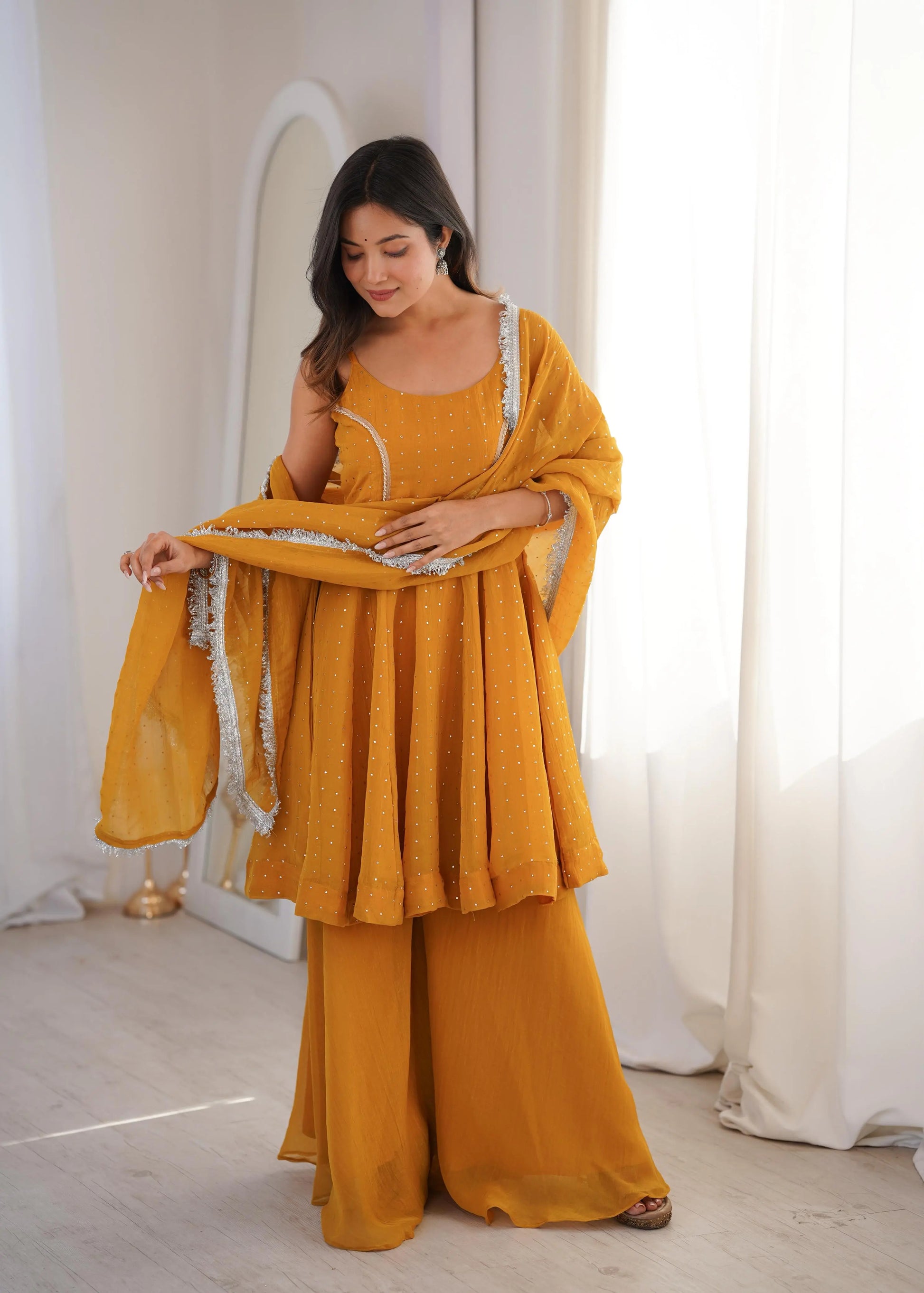 Premium Anarkali Sharara Suit