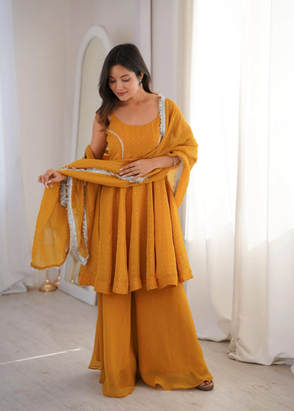 Premium Anarkali Sharara Suit