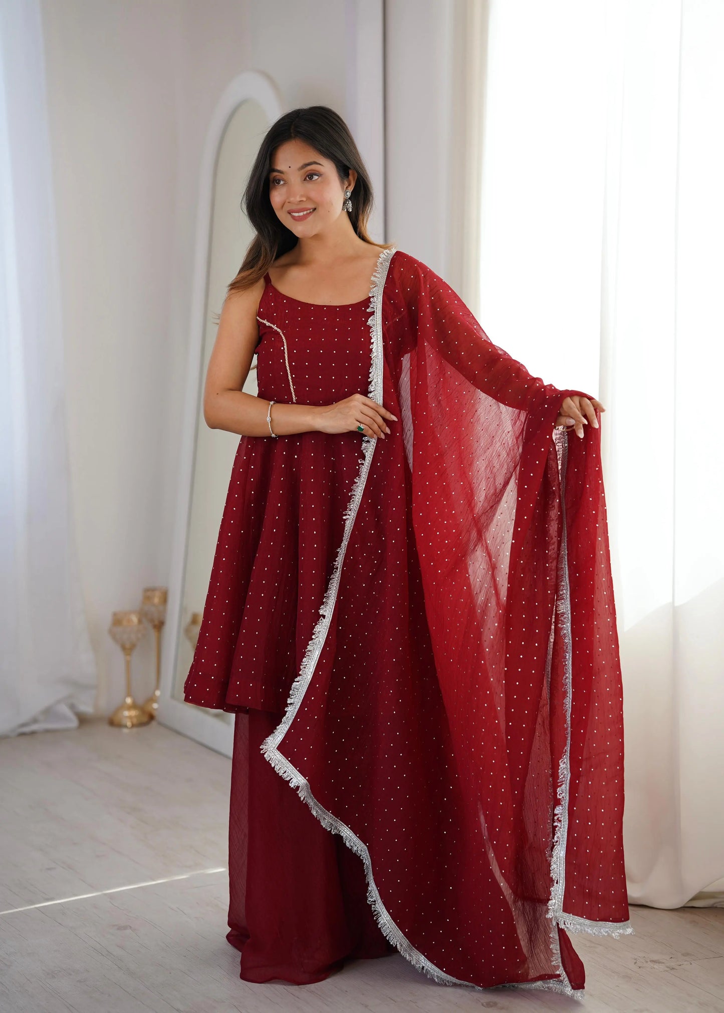 Premium Anarkali Sharara Suit