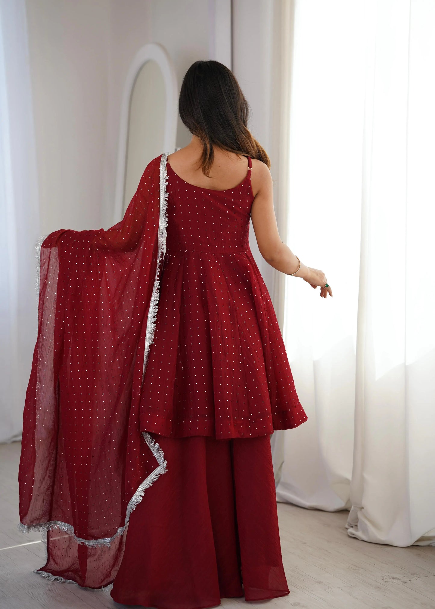 Premium Anarkali Sharara Suit