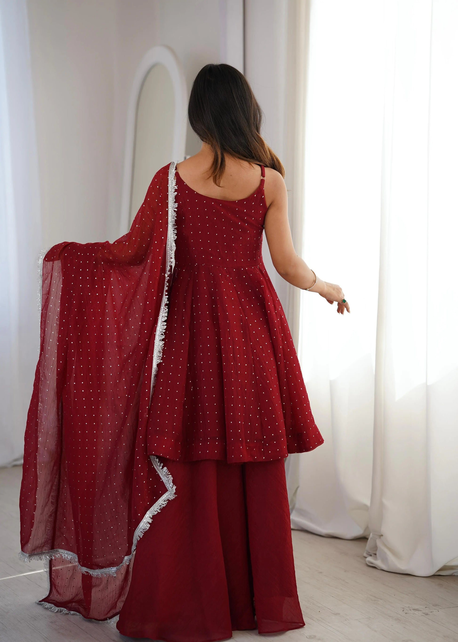 Premium Anarkali Sharara Suit