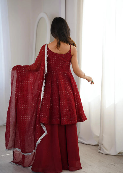 Premium Anarkali Sharara Suit