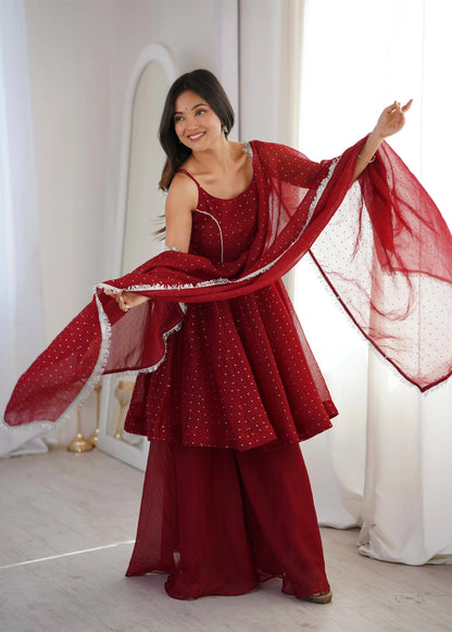 Premium Anarkali Sharara Suit