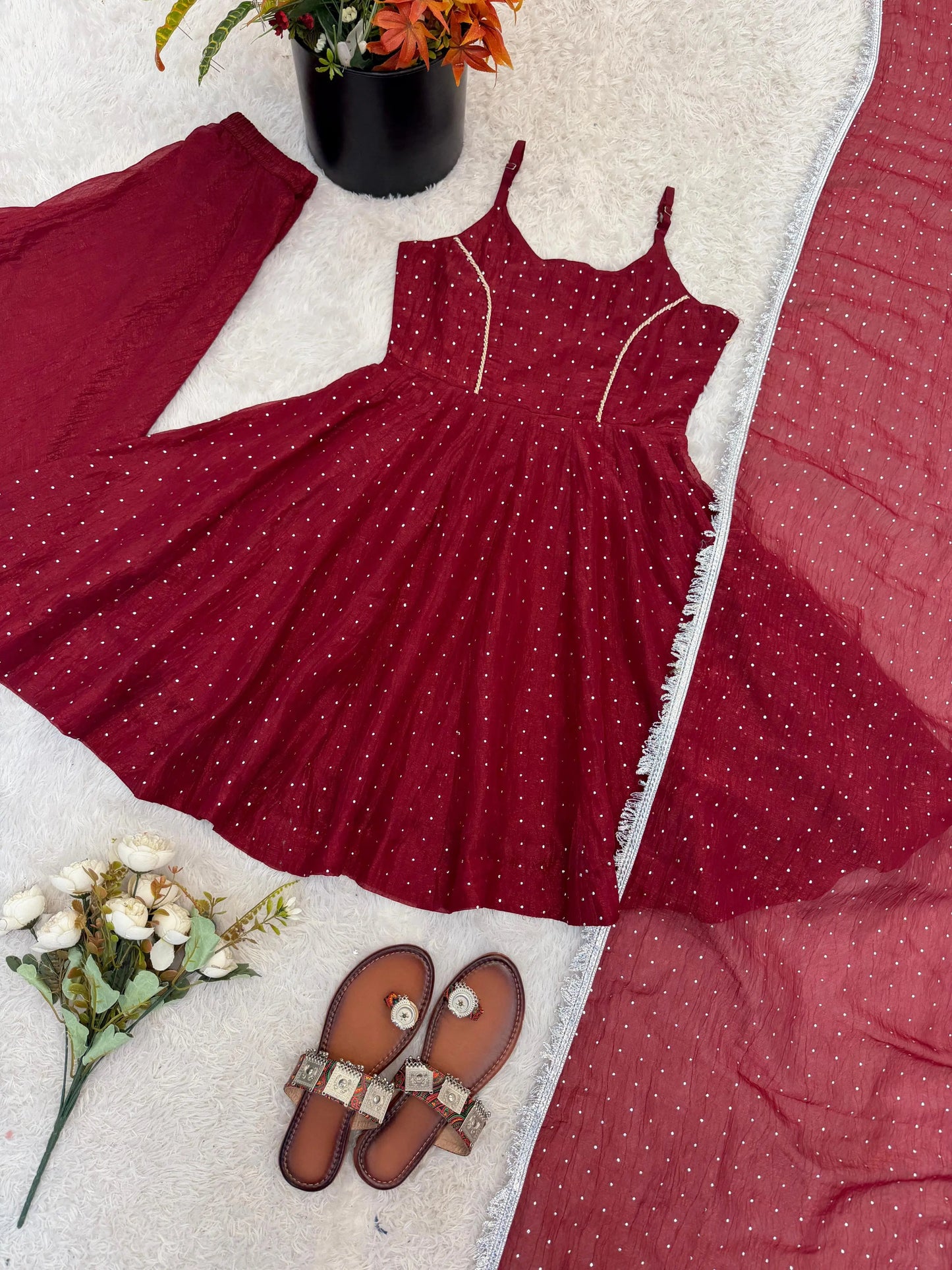 Premium Anarkali Sharara Suit