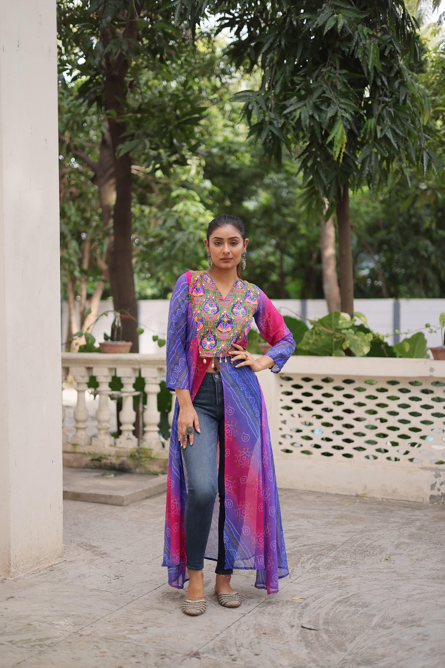Premium Readymade Front Open Long Kurti for Women