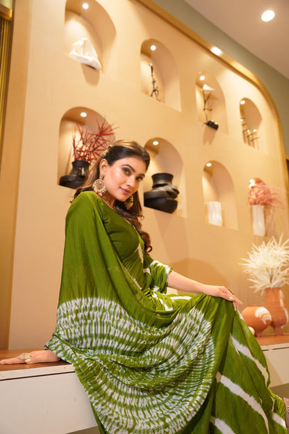 Rajasthani Leheriya Saree for Women in 10 Colors