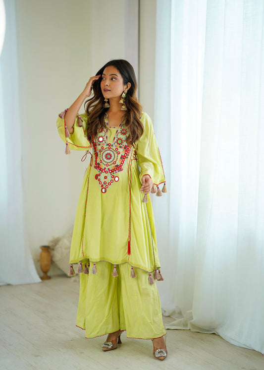 Rakhi Special Premium Designer Co-Ord Set for Girls