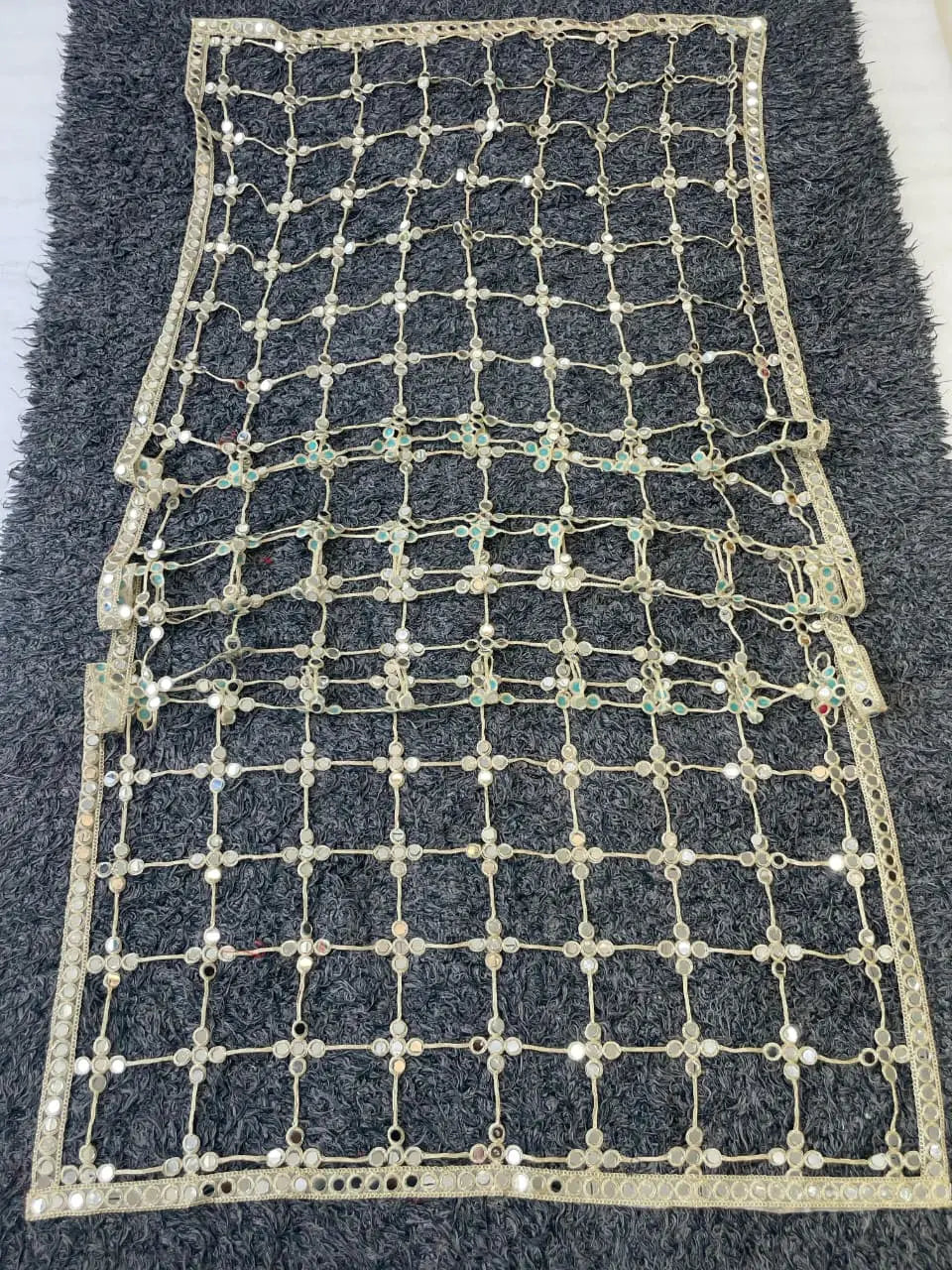 Roman Silk Suit with Mirror Dupatta