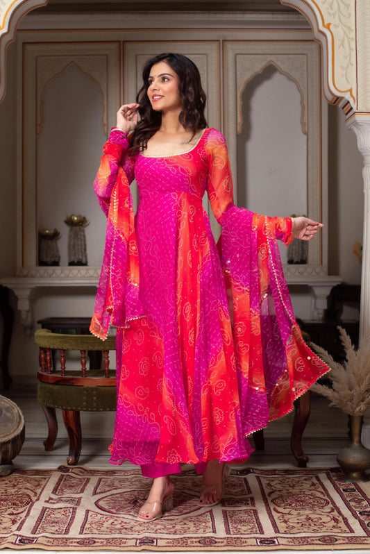 Stylish Anarkali Set for Events & Casual Wear